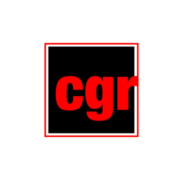 Company Or A Brand Logo Of The Abbreviation CGR