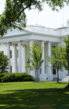 Side view of White House, Washington, DC, USA