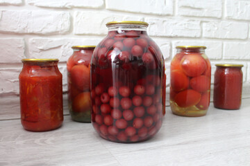 Conservation. Compote. canned compote. Preparations for the winter.