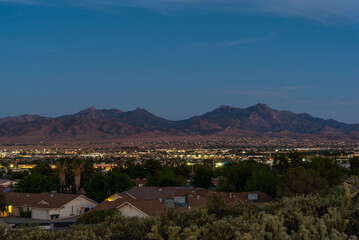 Kingman Cityscape after Sunset