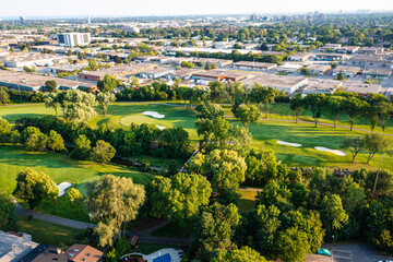 South Etobicoke golf course with condos near by  