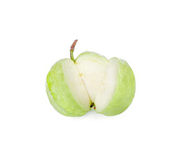guava fruit isolated on white background