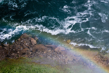 Rainbow over Niagra Falls