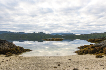 Fototapeta na wymiar landscape with rocks and sea