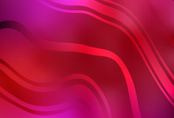 Light Red vector blurred shine abstract texture.