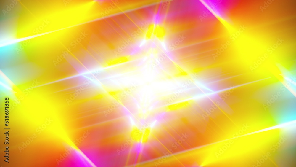 Poster abstract neon lights. computer generated 3d render