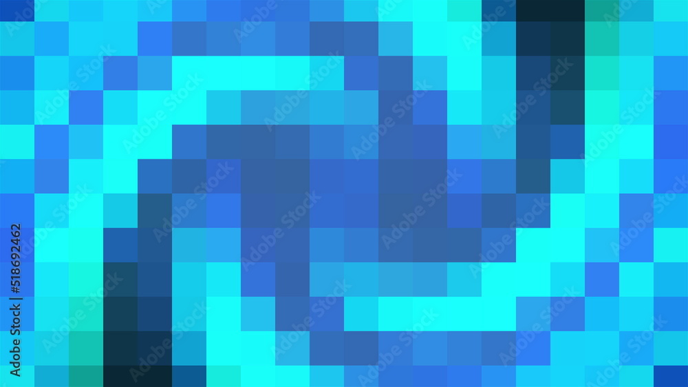 Aufkleber abstract mosaic. computer generated 3d render