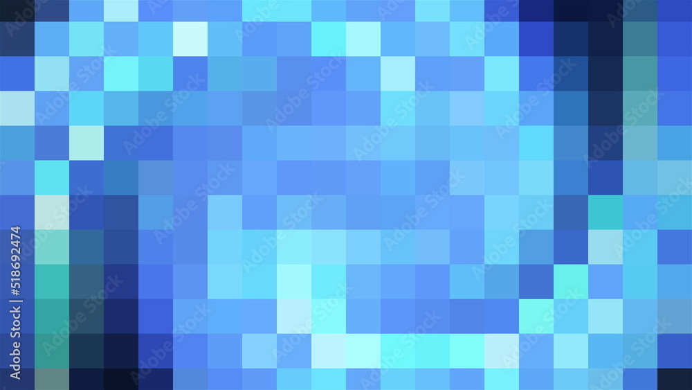 Aufkleber abstract mosaic. computer generated 3d render