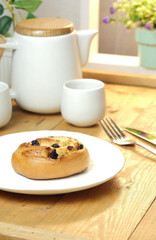 coffee and cake delicious breakfast and health 