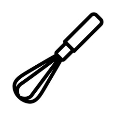 hand mixer line icon