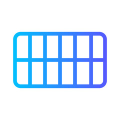 grille gradient icon