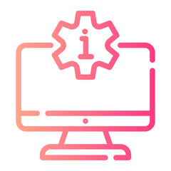 information gradient icon