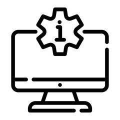 information line icon