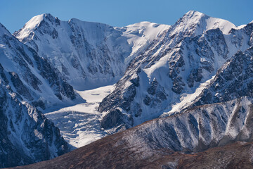North Chui mountain range. Altai, Siberia, Russia - obrazy, fototapety, plakaty