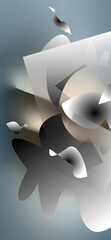 abstract wallpaper in neutral colours