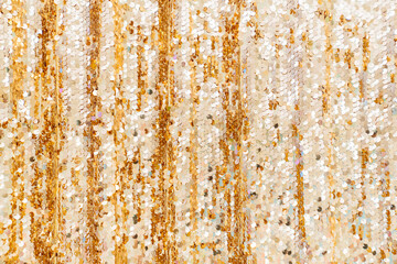 a curtain with shiny sequins. glitter and shimmer.