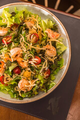 Perfect Pasta Classic Italian Homemade Artisan Bacon Tomato Sauce Sausage Sweet Melted Cheese Onion Chicken Meat Shrimp Menu Gourmet on a Dark Background