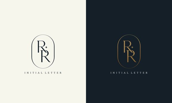 R And R Initials Or Gold And Silver Logo Rr Metallic 3d Icon Or Logotype  Template Design Element With Lineart Option Stock Illustration - Download  Image Now - iStock