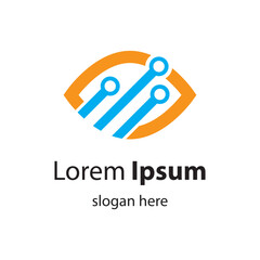 Eye tech logo images