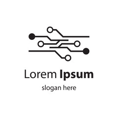 Technology logo images illustration