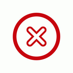 Stop Icon - Prohibition Vector, Sign and Symbol for Design, Presentation, Website or Apps Elements. 