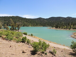 lake in the mountains