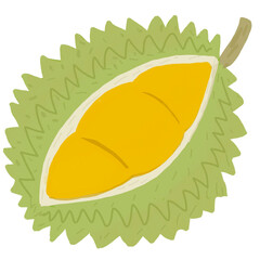 hand drawn colorful fruits and vegetables