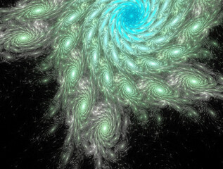 Obraz premium Imaginatory fractal abstract background Image