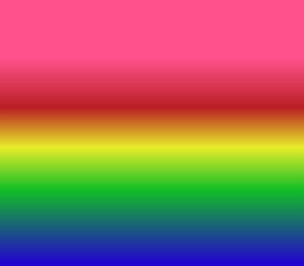 Abstract gradient of pink red, yellow, green and blue multicolored background. Modern horizontal design for mobile applications