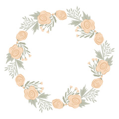 Beautiful flower Wreath