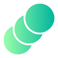 slow motion gradient icon