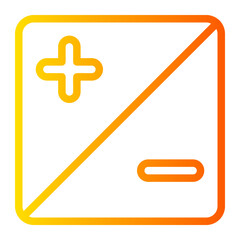 Obraz premium exposure gradient icon