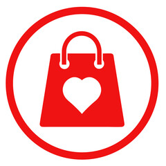 Shopping bag icon Sale package sign design