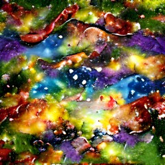 abstract fractal background. Abstract painting multicolor texture. motion holiday background.