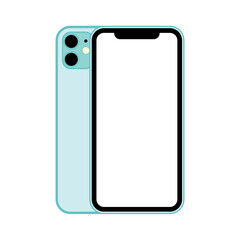 mobile phone icon or logo for social media posters or backgrounds