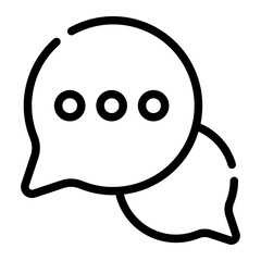 chat line icon