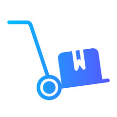 trolley gradient icon