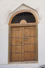 This wooden door is over 100 years old 