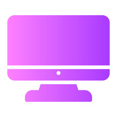 computer gradient icon