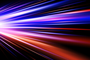 Speed Light Trail Background