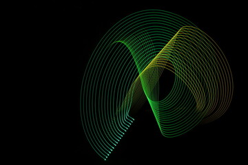 Abstract Lightpainting Background Swirl - VISION photography