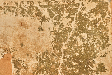 Weathered paper background from old book cover. grunge cloth texture