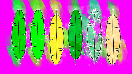 Abstract art floral background vector. Organic shapes, minimal design for text
