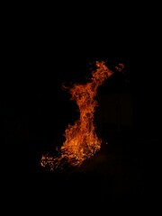 fire in the night