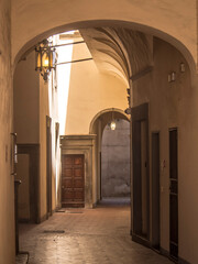 Italia, Toscana, Firenze,  un vicolo.