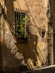 Italia, Toscana, Firenze, finestra del centro storico.
