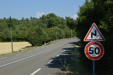 Speed limit sign