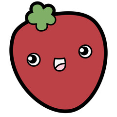 cute doodle Strawberry 