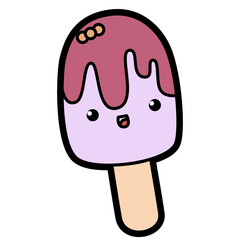 cartoon ice cream