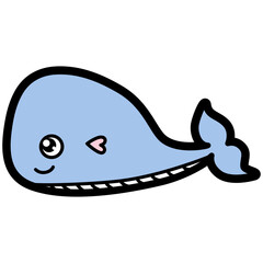 fish cartoon cute doodle